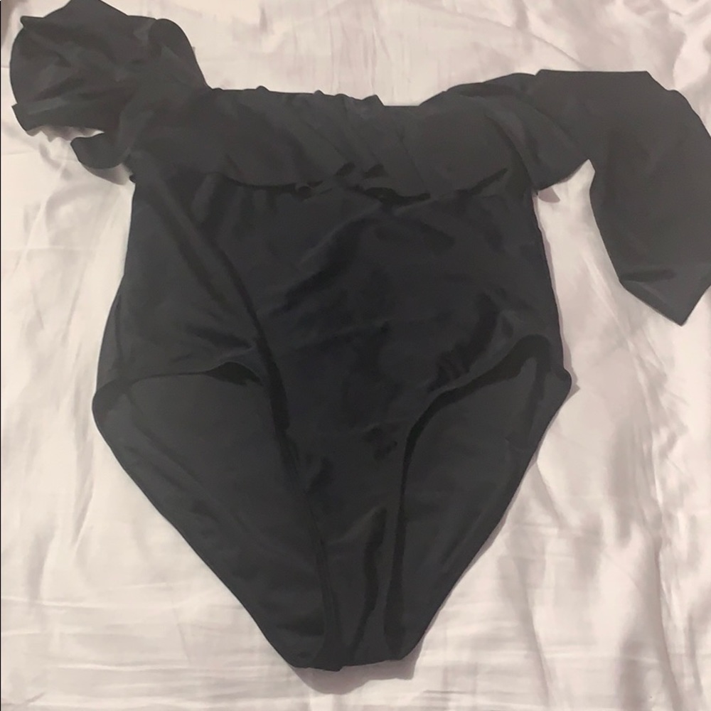 Black bathing suit